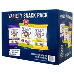 Skinny Pop Variety Snack Pack, 36/Pack (220-01049) 12 Skinny Pop Variety Snack Pack, 36/Pack (220-01049) -Gerber || Lindt || Mars Sales sp97666267 s7