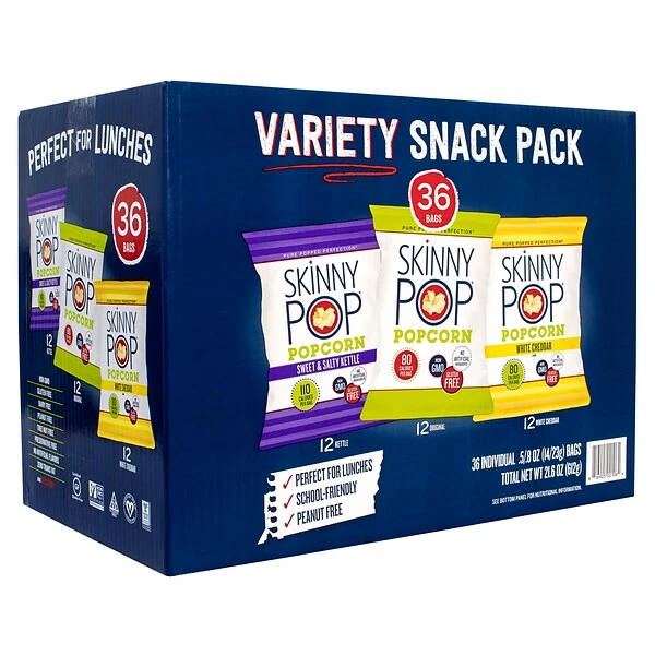 Skinny Pop Variety Snack Pack, 36/Pack (220-01049) 7 Skinny Pop Variety Snack Pack, 36/Pack (220-01049) - Image 5