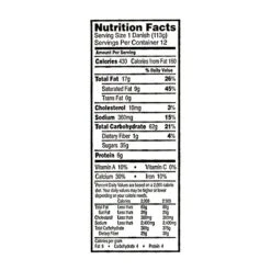 Cloverhill Original Cheese Danish, 12/Pack (900-00172) -Gerber || Lindt || Mars Sales sp97666755 s7