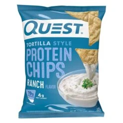 Quest Protein Chips Gluten Free Ranch Tortilla Chips, 1.1 Oz., 8 Bags/Pack (307-00242) -Gerber || Lindt || Mars Sales sp99363924 s7